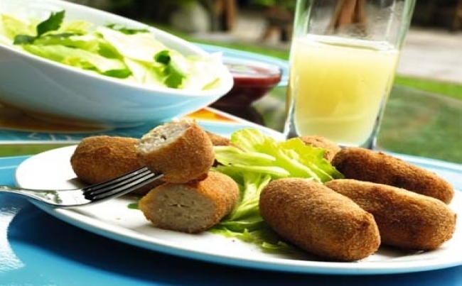 Croquetas de champiñones y jamón